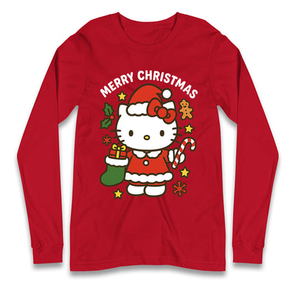 Hello Kitty Christmas Longsleeve T Shirt