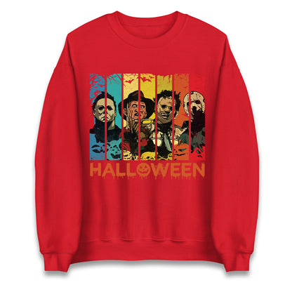 Vintage Villains Halloween Unisex Sweatshirt