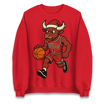 Chicago Bulls Christmas Jumper