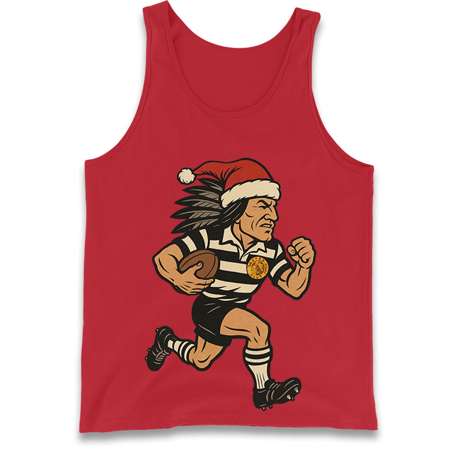 Newcastle Falcons Christmas Tank Top