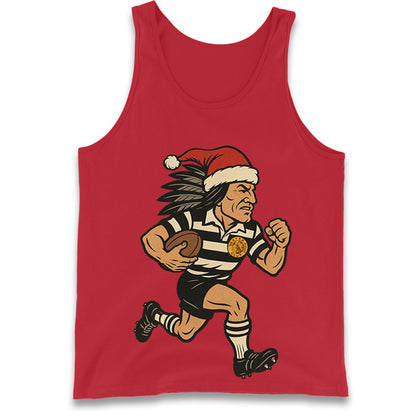 Newcastle Falcons Christmas Tank Top