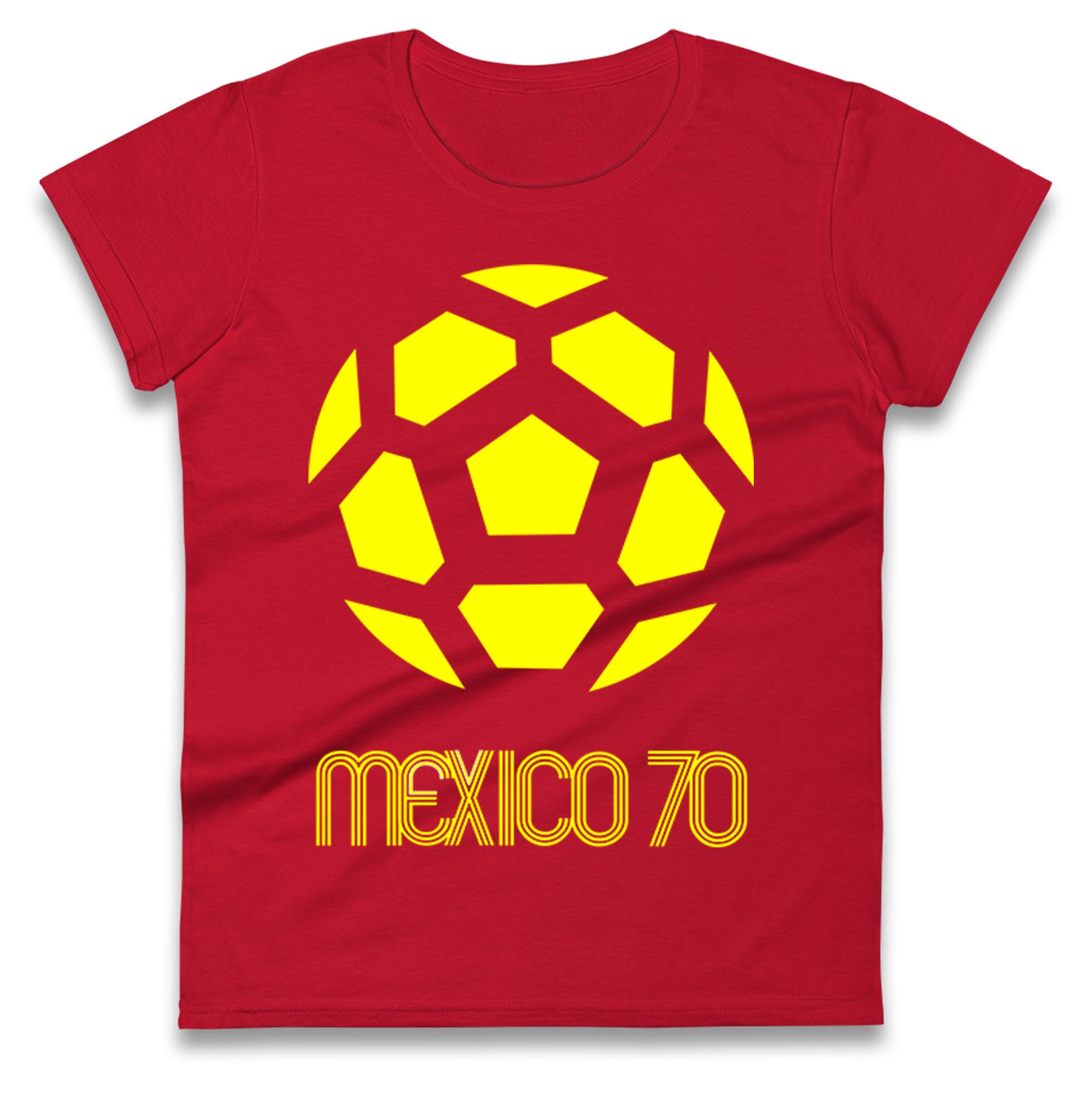 Mexico 1970 World Cup Ladies T Shirt