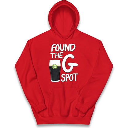 Found The G Spot Guinness Kids Hoodie