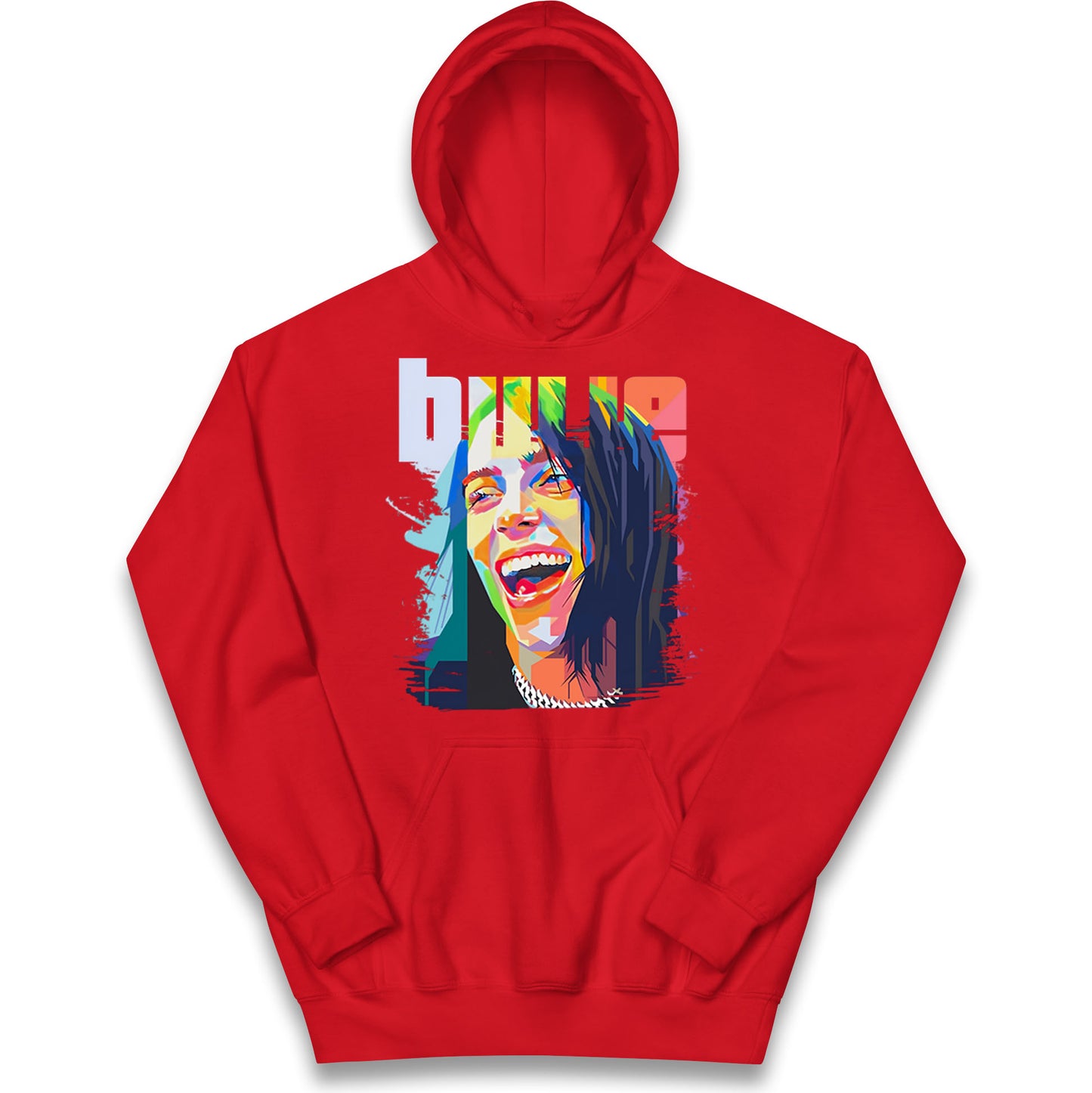 Billie Eilish Painting Kids Hoodie