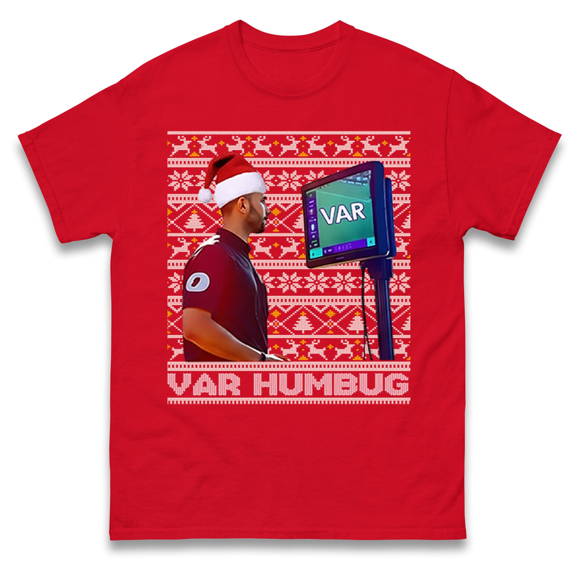 VAR Christmas T Shirt