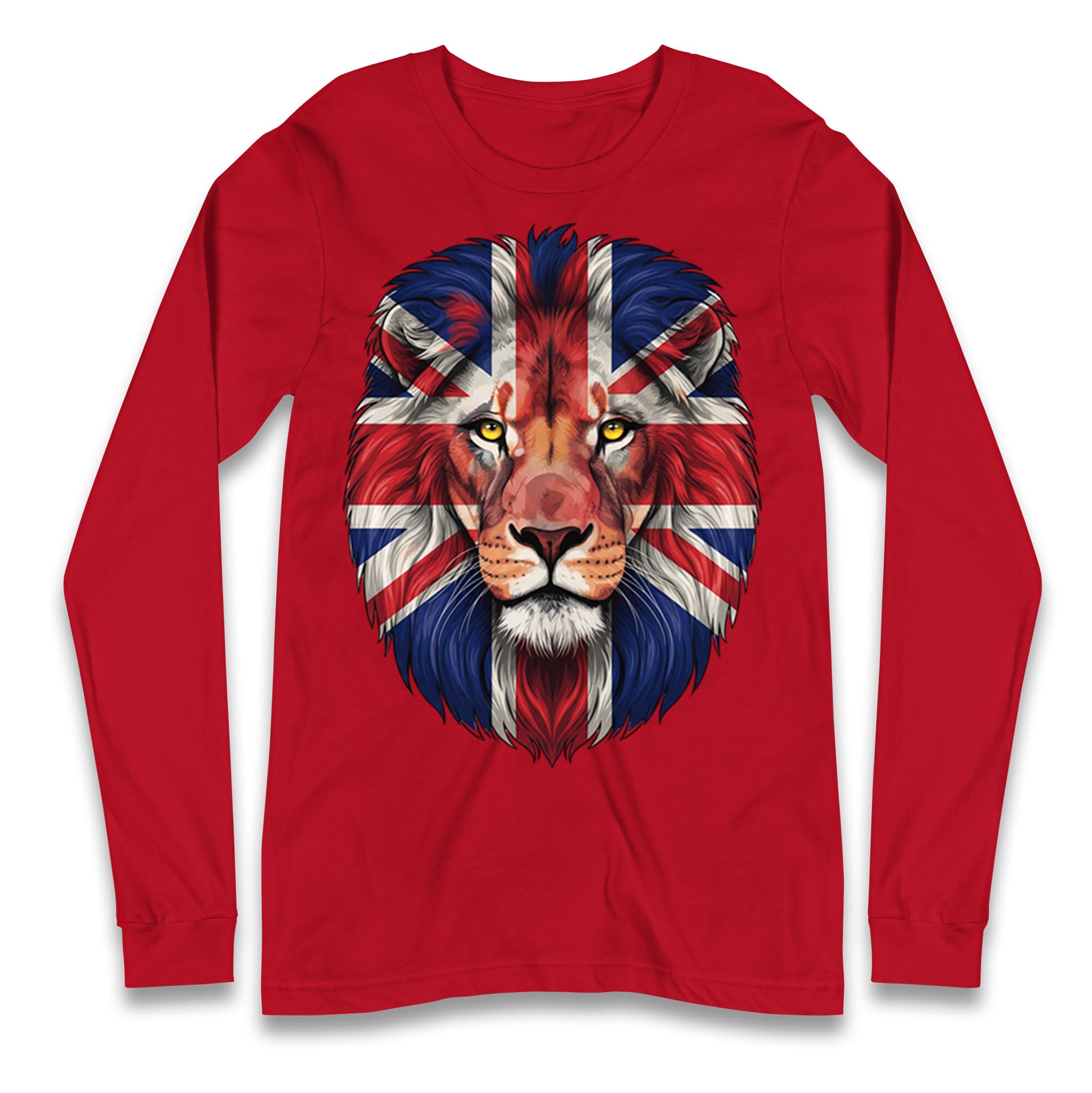 St George Flag Lion Longsleeve T Shirt