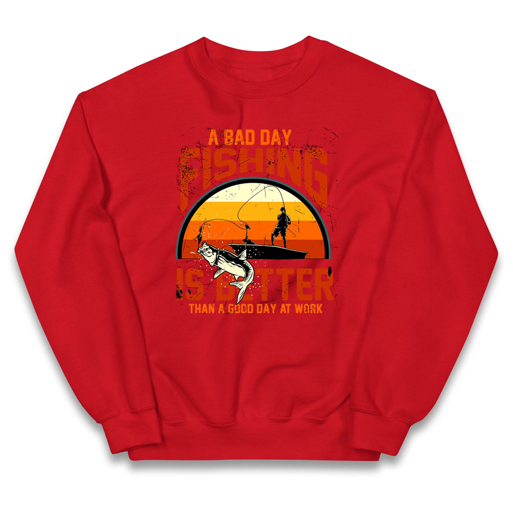 I love fishing Kids Jumper
