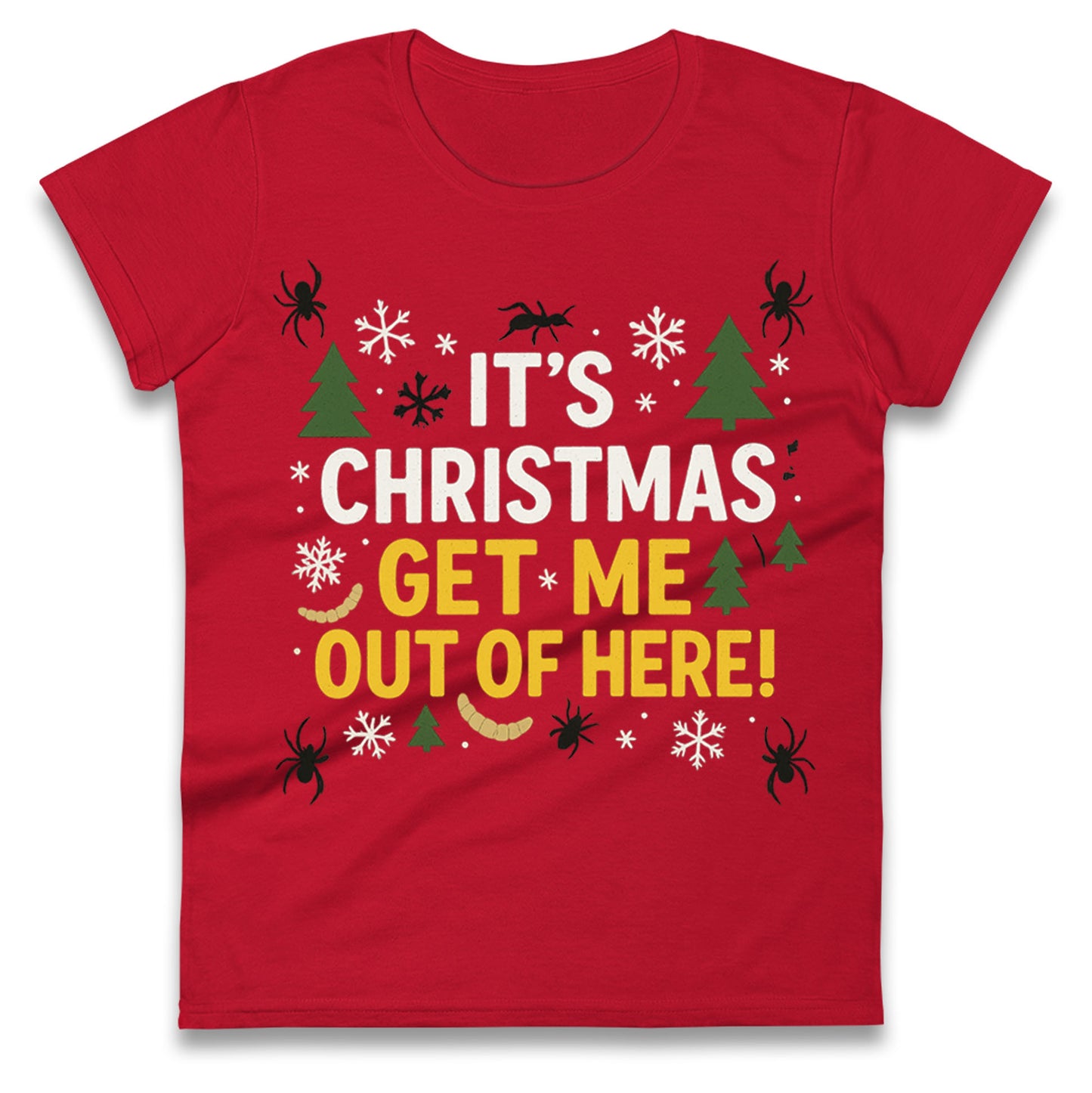I’m A Celebrity Christmas Ladies T Shirt