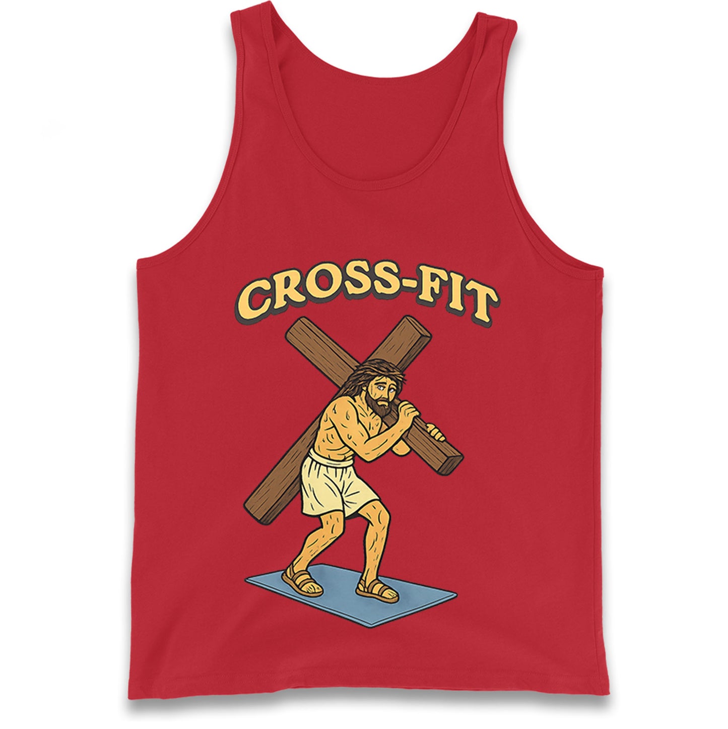 Jesus Cross Fit Tank Top