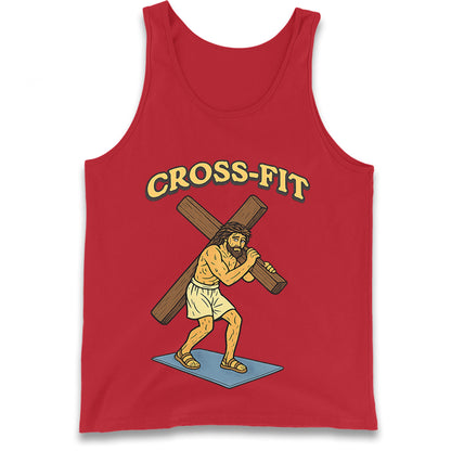 Jesus Cross Fit Tank Top