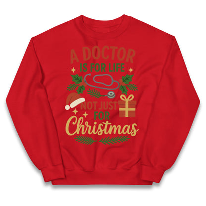 Doctor Christmas Kids Jumper