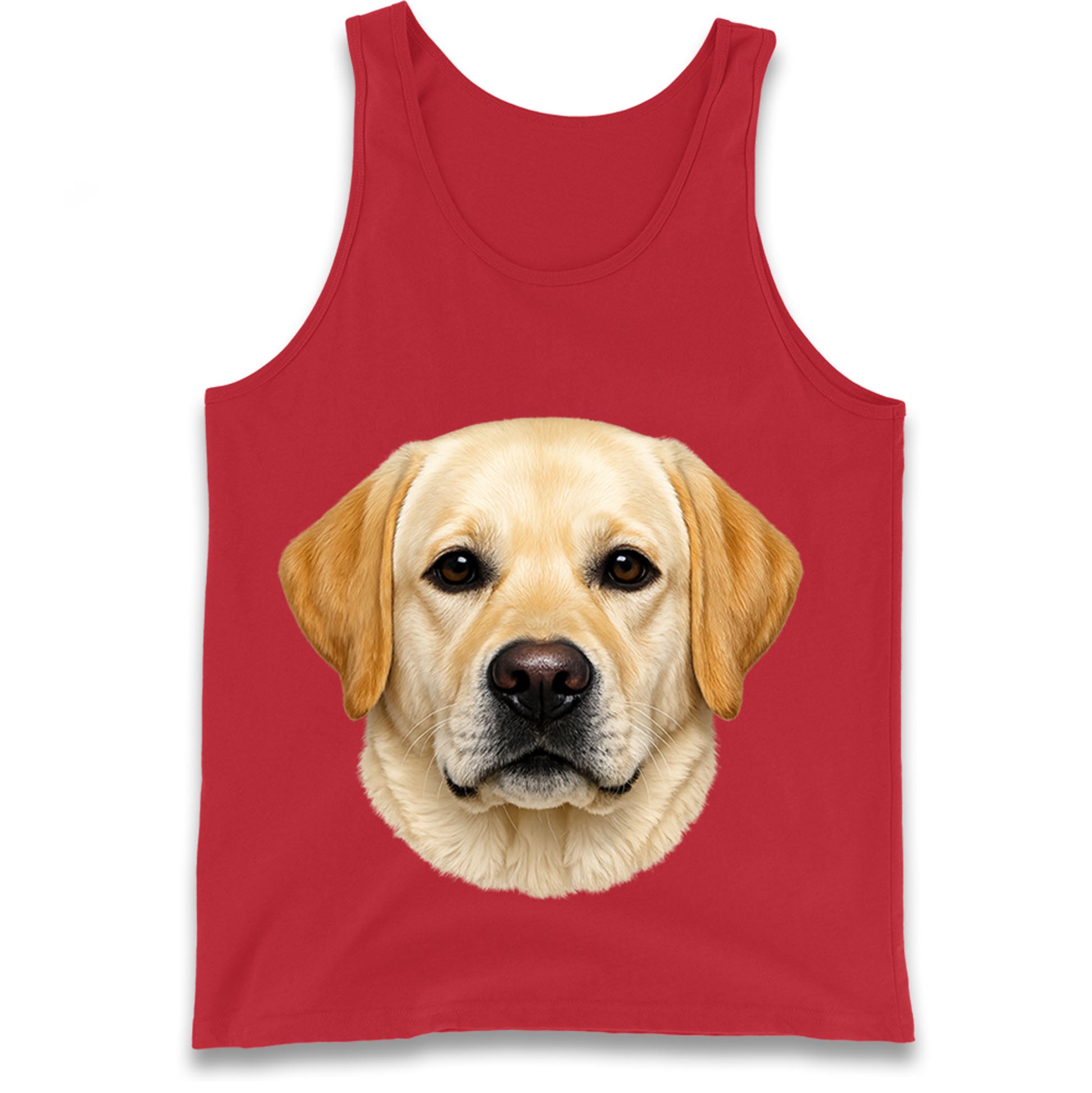 Labrador Dog Face Tank Top