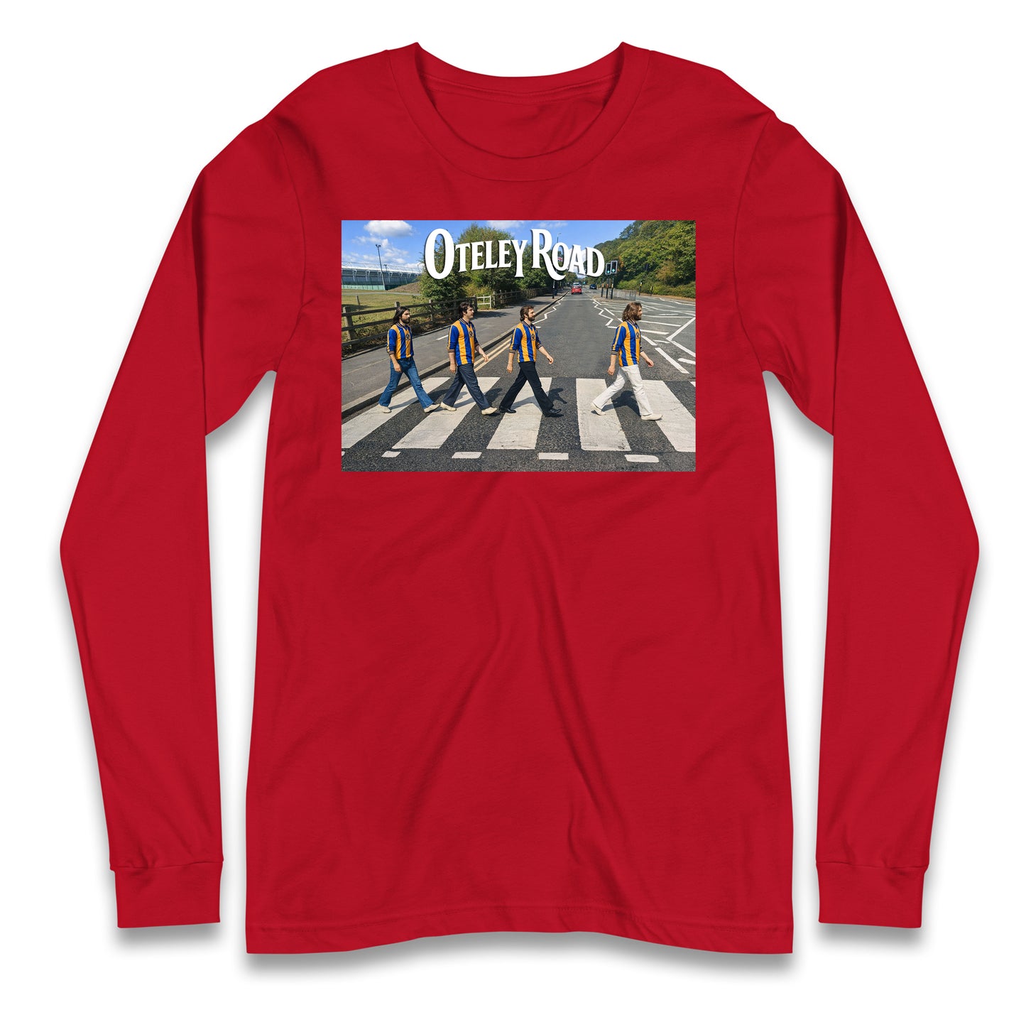 Shrewsbury Town Beatles Parody Longsleeve T Shirt | Buy Otleley Road Clothes