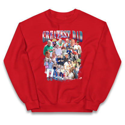 Fathers Day Personalised Kids Jumper