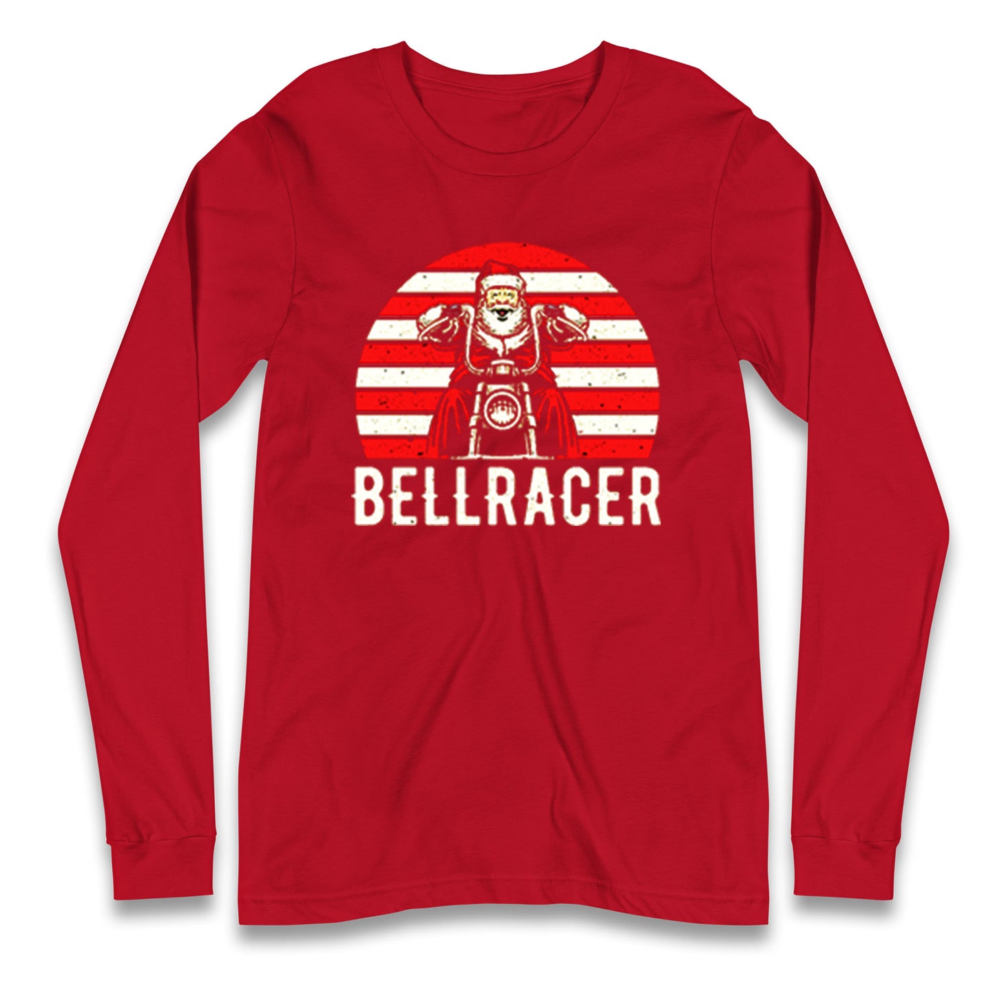 Bell Racer Christmas Long Sleeve T Shirt