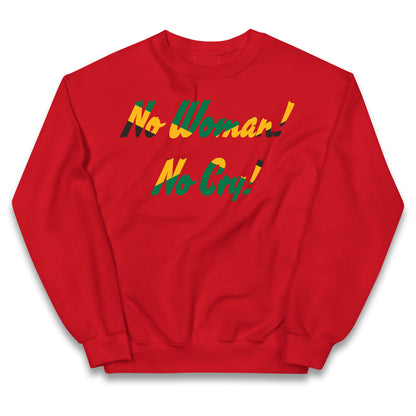 No Woman No Cry Kids Jumper