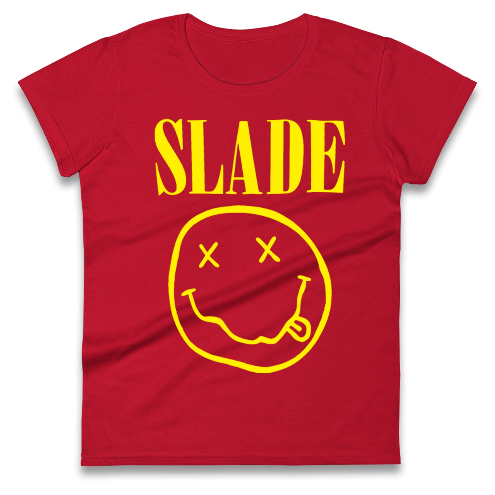 Classic Slade Nirvana Robbie Williams Ladies T Shirt