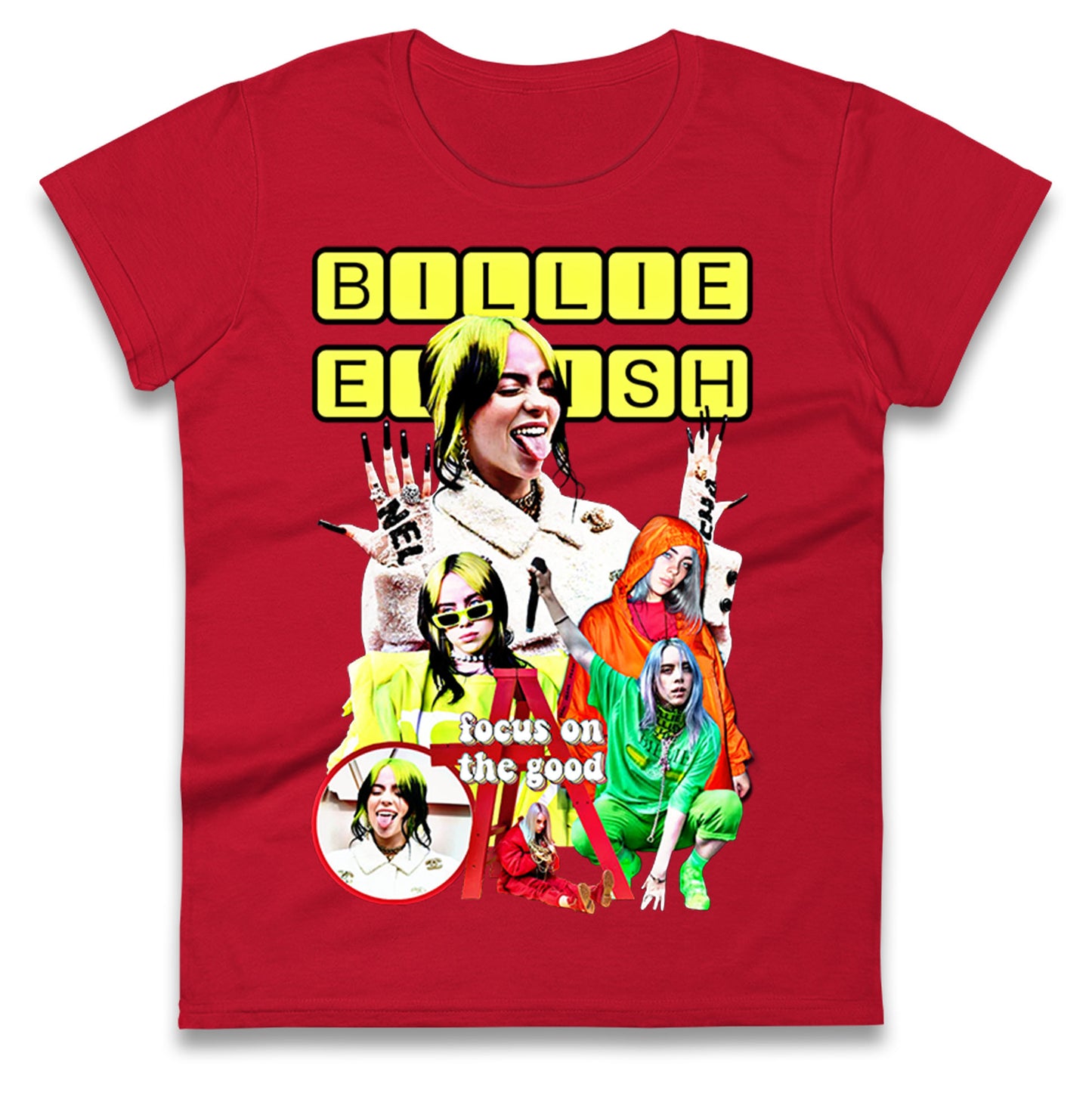 Billie Eilish Tour Ladies T Shirt 