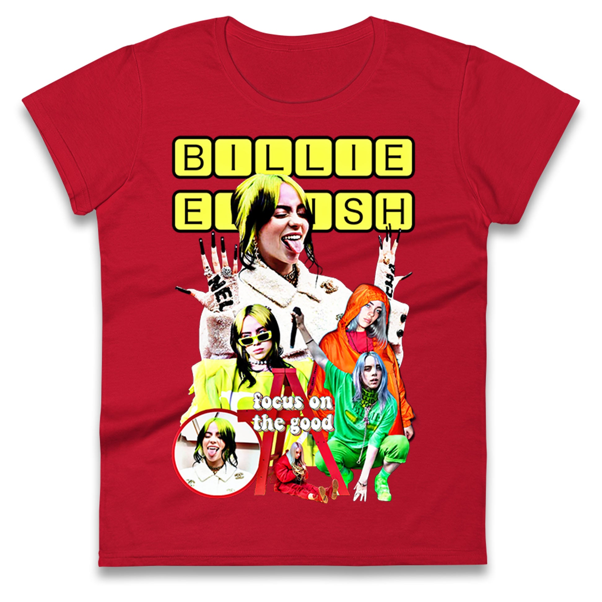 Billie Eilish Tour Ladies T Shirt 
