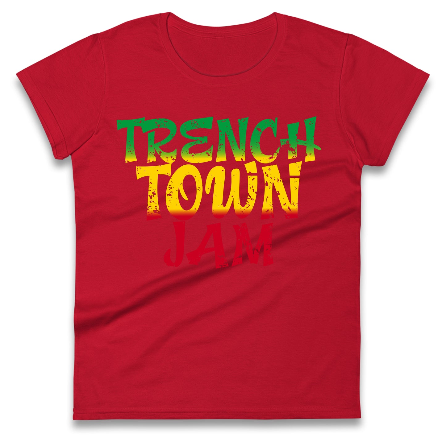Trench Town Jamaica  Ladies T Shirt