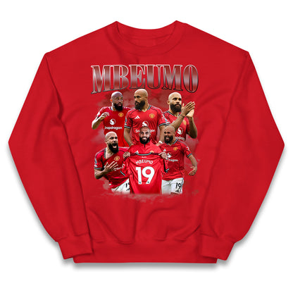 Bryan Mbeumo Manchester United Kids Jumper