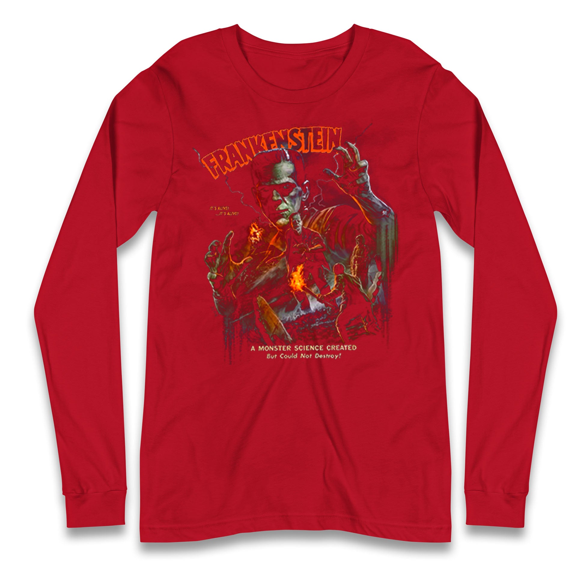 Frankenstein It's Alive Longsleeve T Shirt