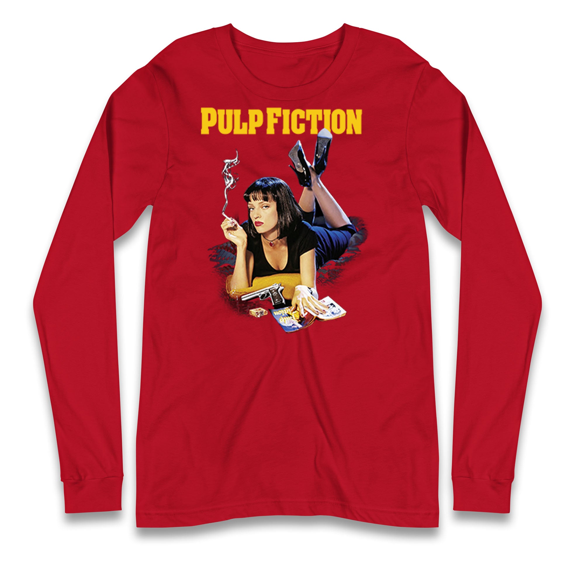 Uma Thurman Pulp Fiction Longsleeve T Shirt