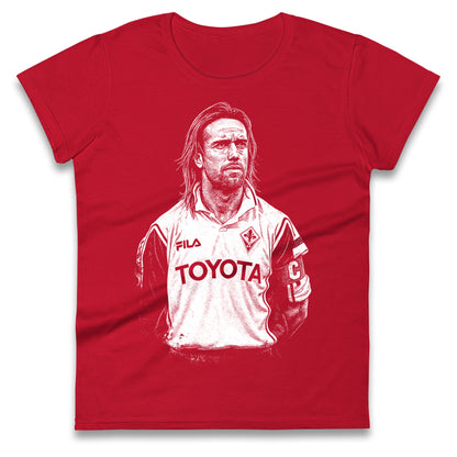 Gabriel Batistuta Ladies T Shirt