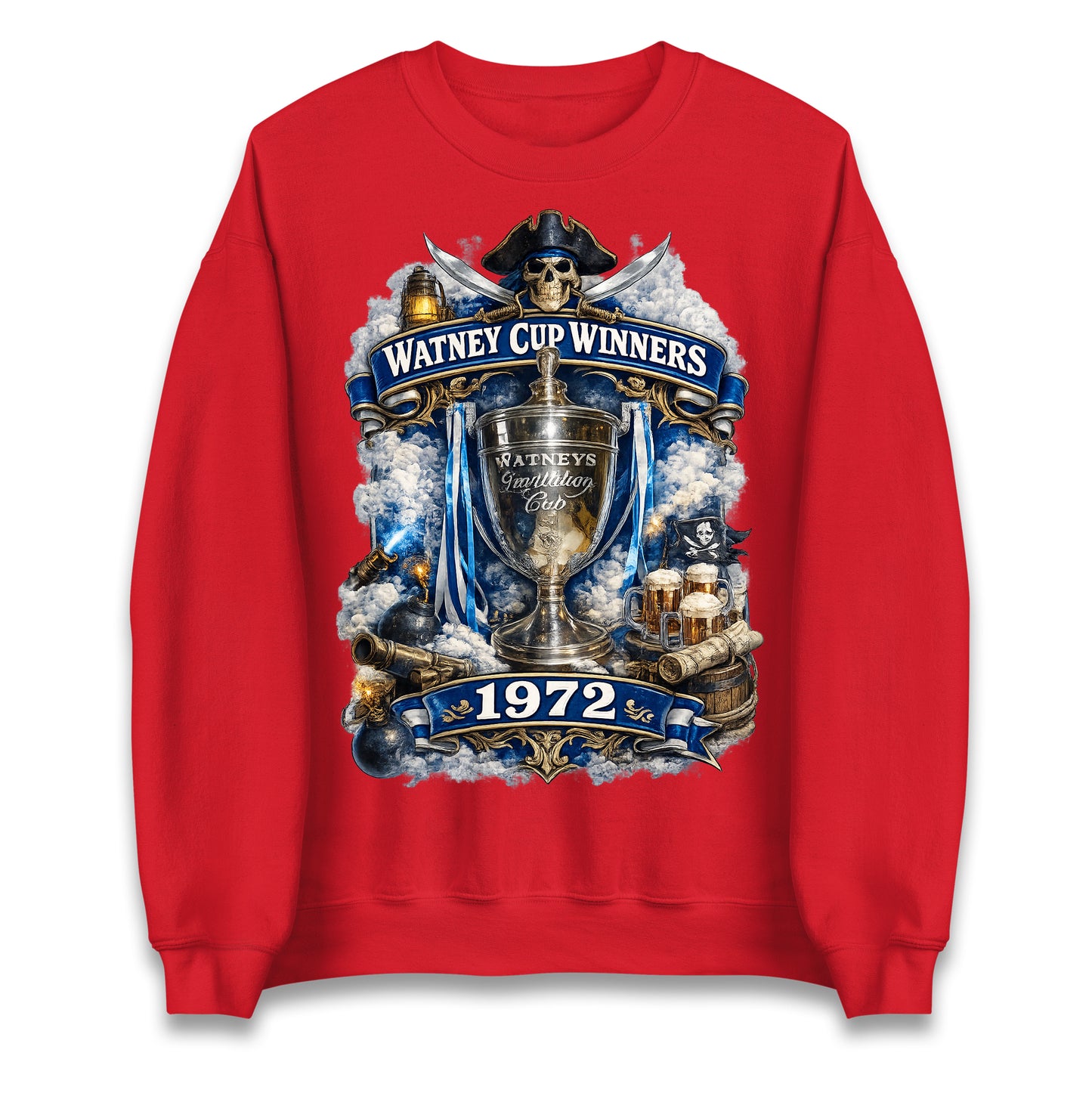 Retro Bristol Rovers Football Jumper