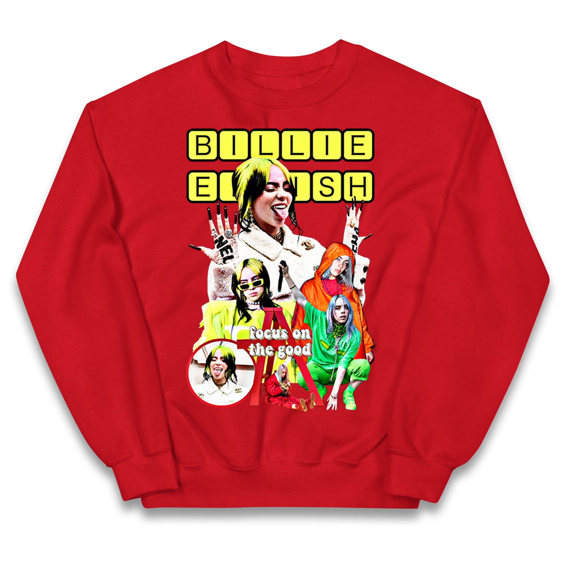 Billie Eilish Tour Kids Jumper