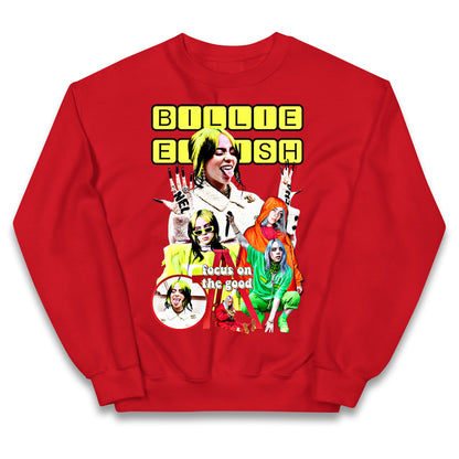 Billie Eilish Tour Kids Jumper