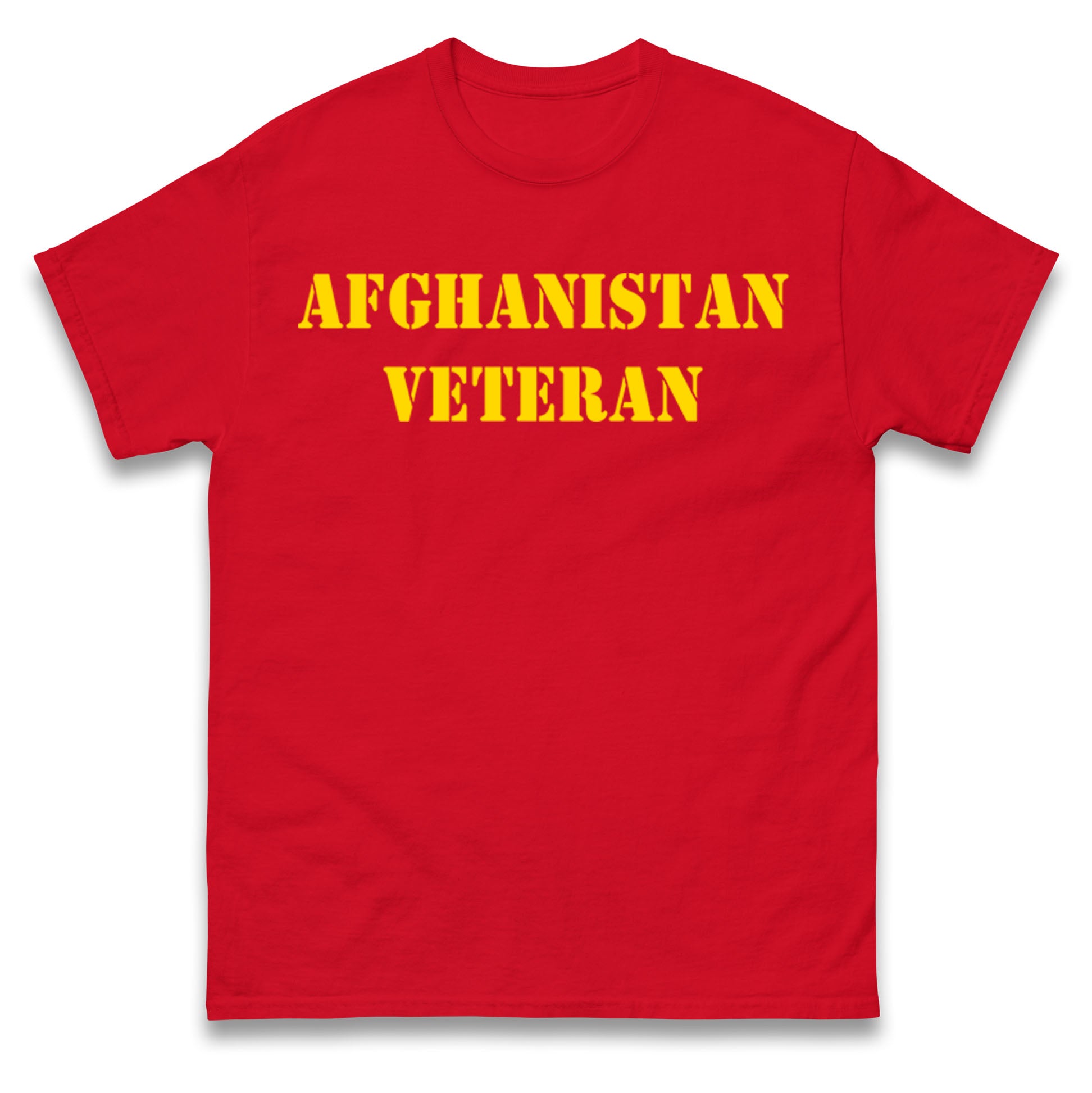 Afghanistan Veteran T Shirt 