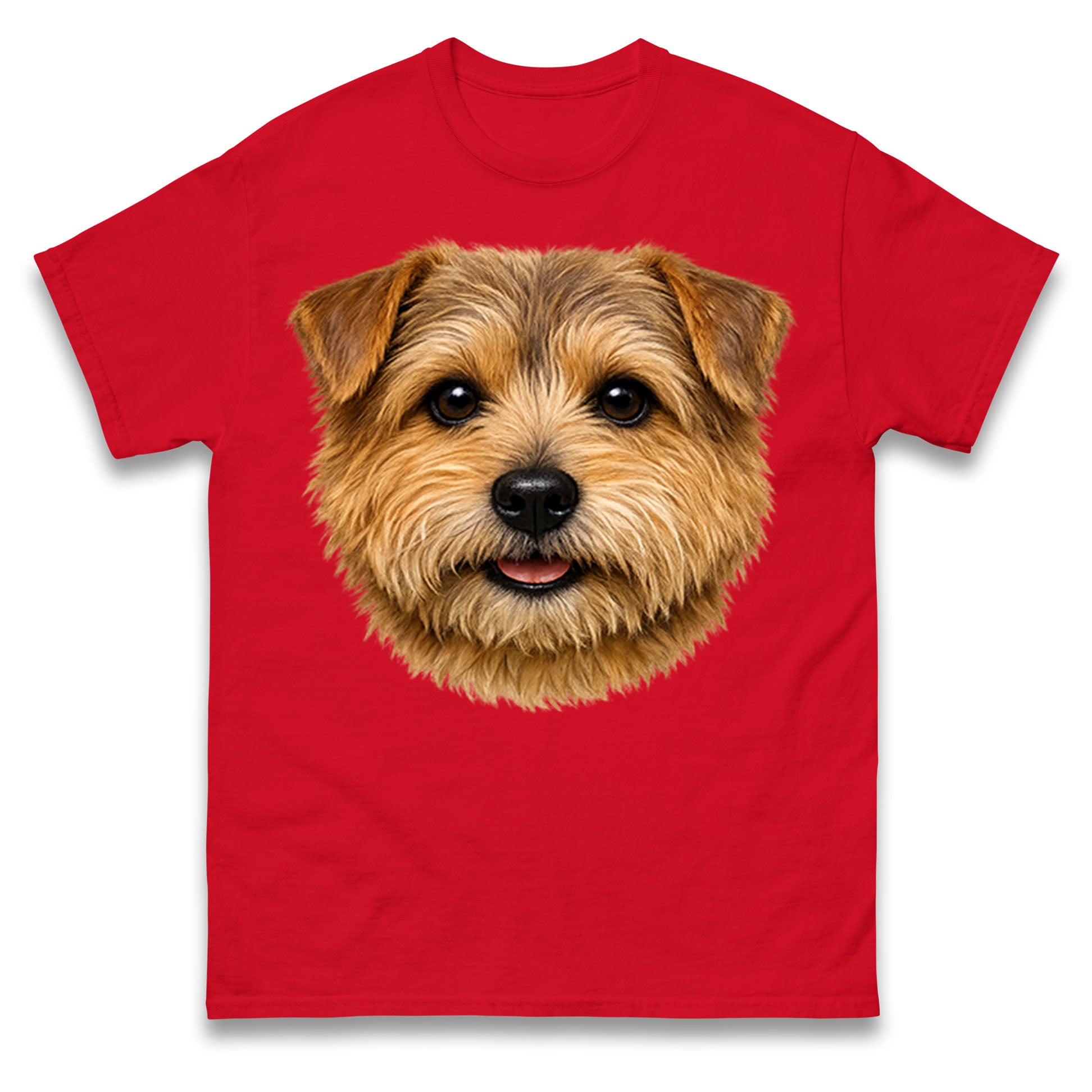 Norfolk Terrier Dog Face T Shirt 