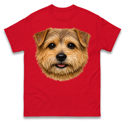 Norfolk Terrier Dog Face T Shirt 