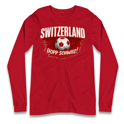 Hopp Schwiiz Longsleeve T Shirt