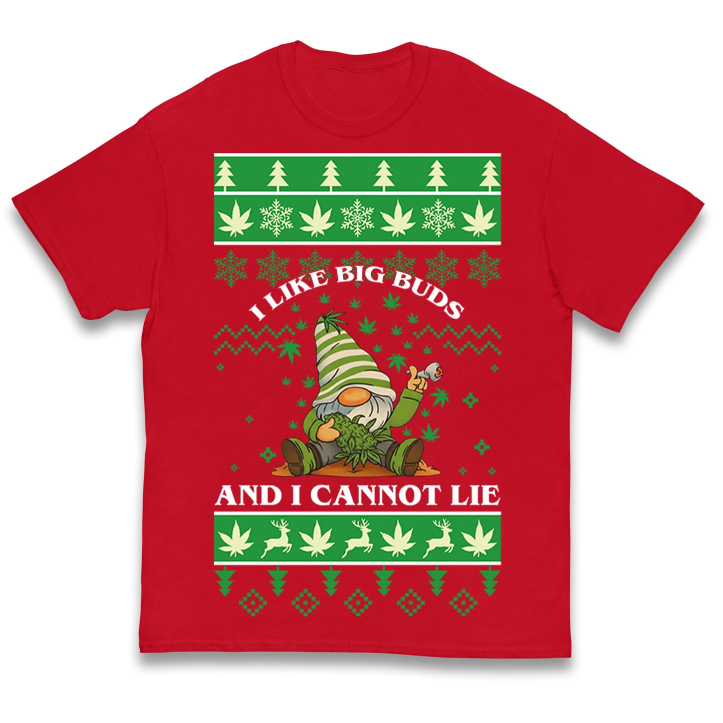 Cannabis Christmas Kids T Shirt