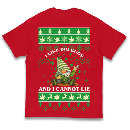 Cannabis Christmas Kids T Shirt