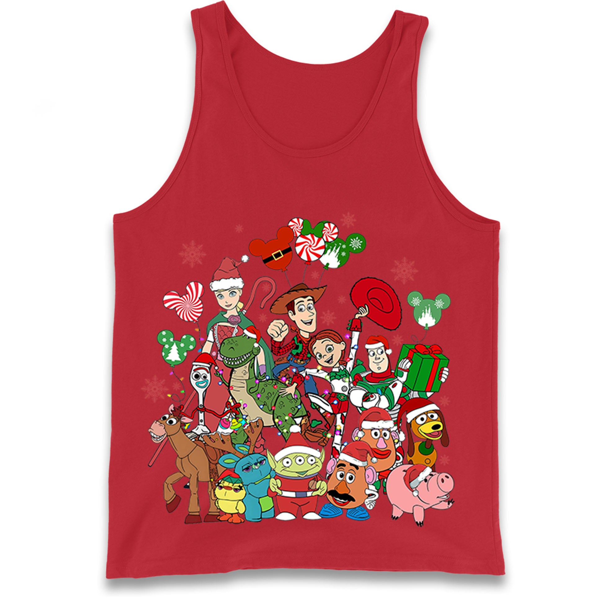 Toy Story Christmas Tank Top