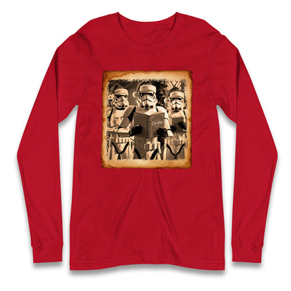Stormtrooper Christmas Longsleeve T Shirt 