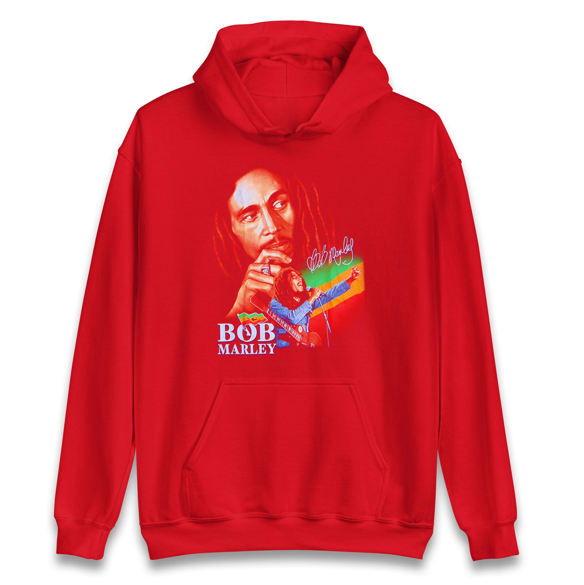 Bob Marley Iron Like A Lion Hoodie 
