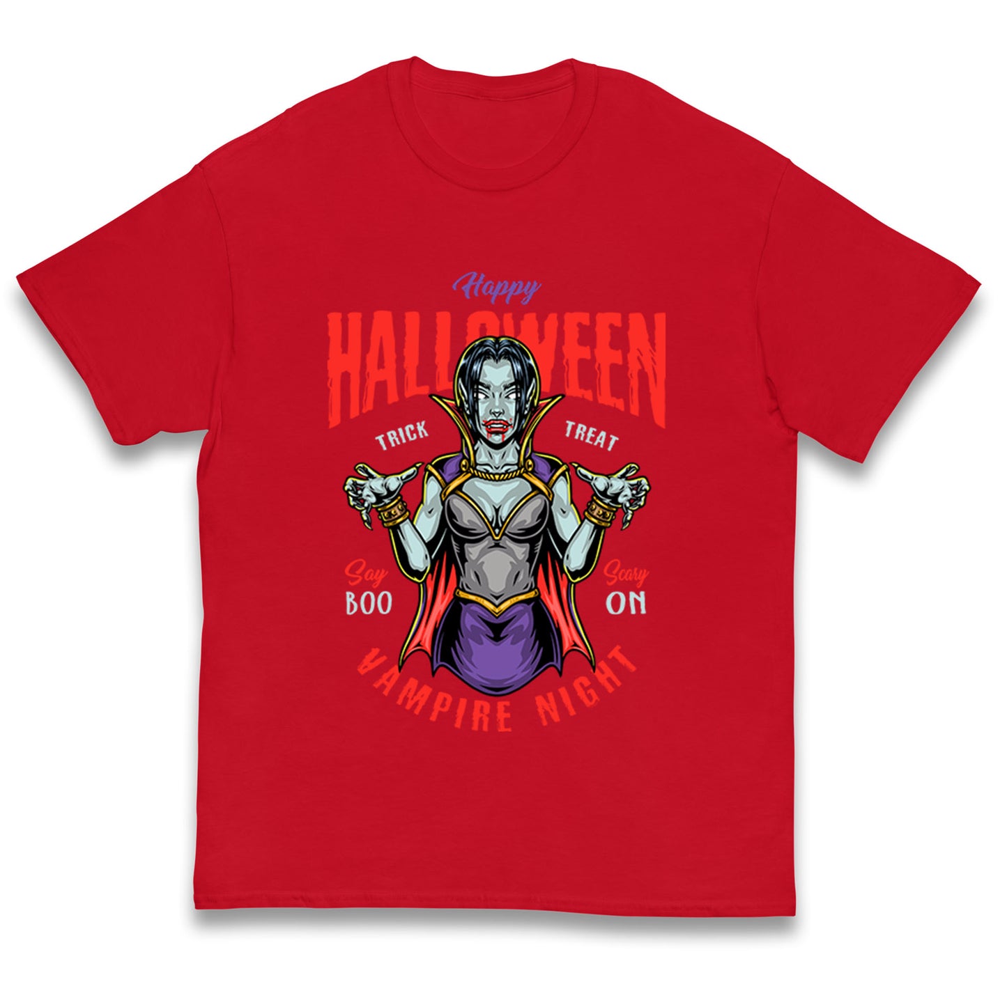 Halloween Vampire Kids T Shirt