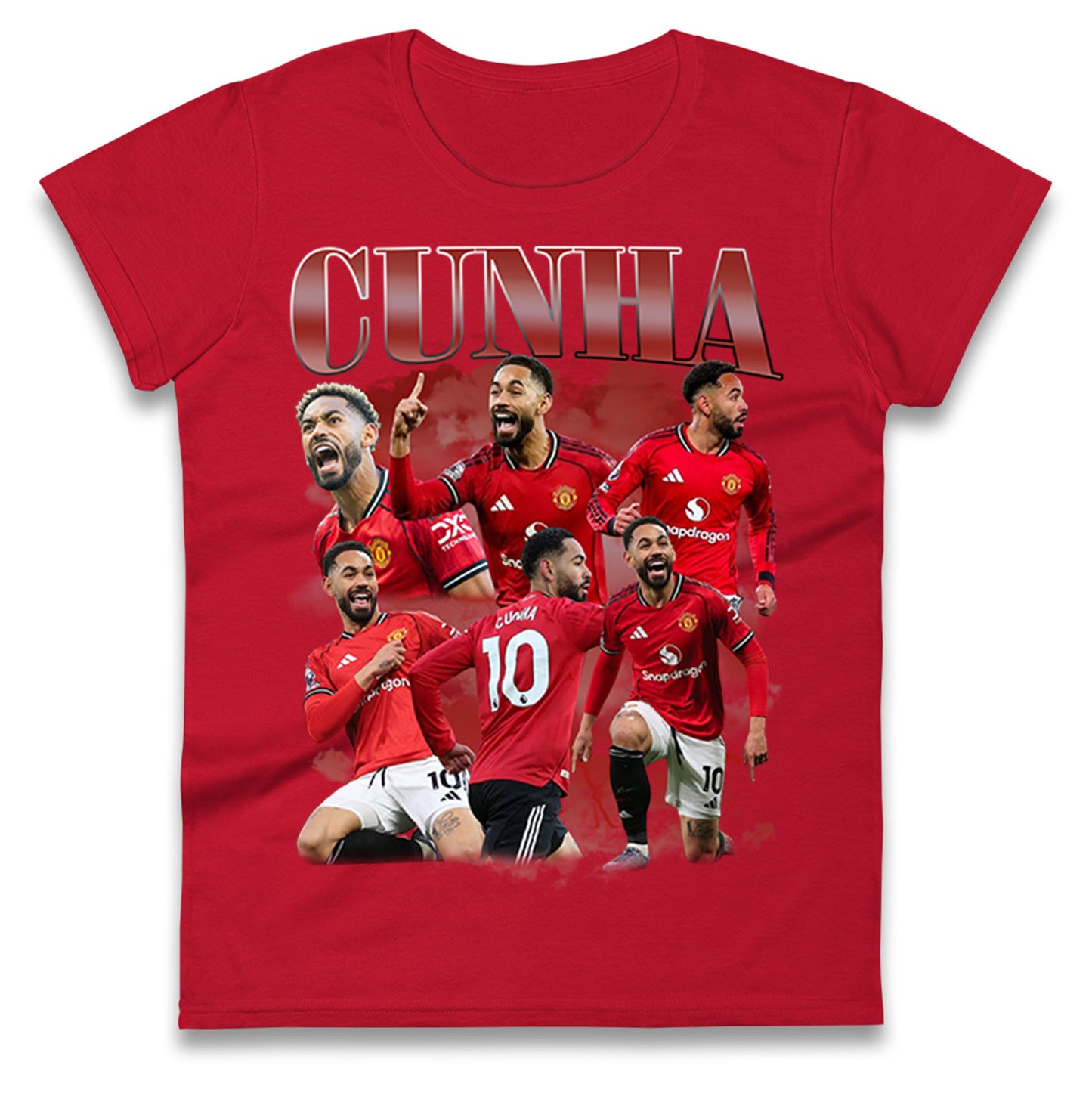 Matheus Cunha Manchester United Ladies T Shirt