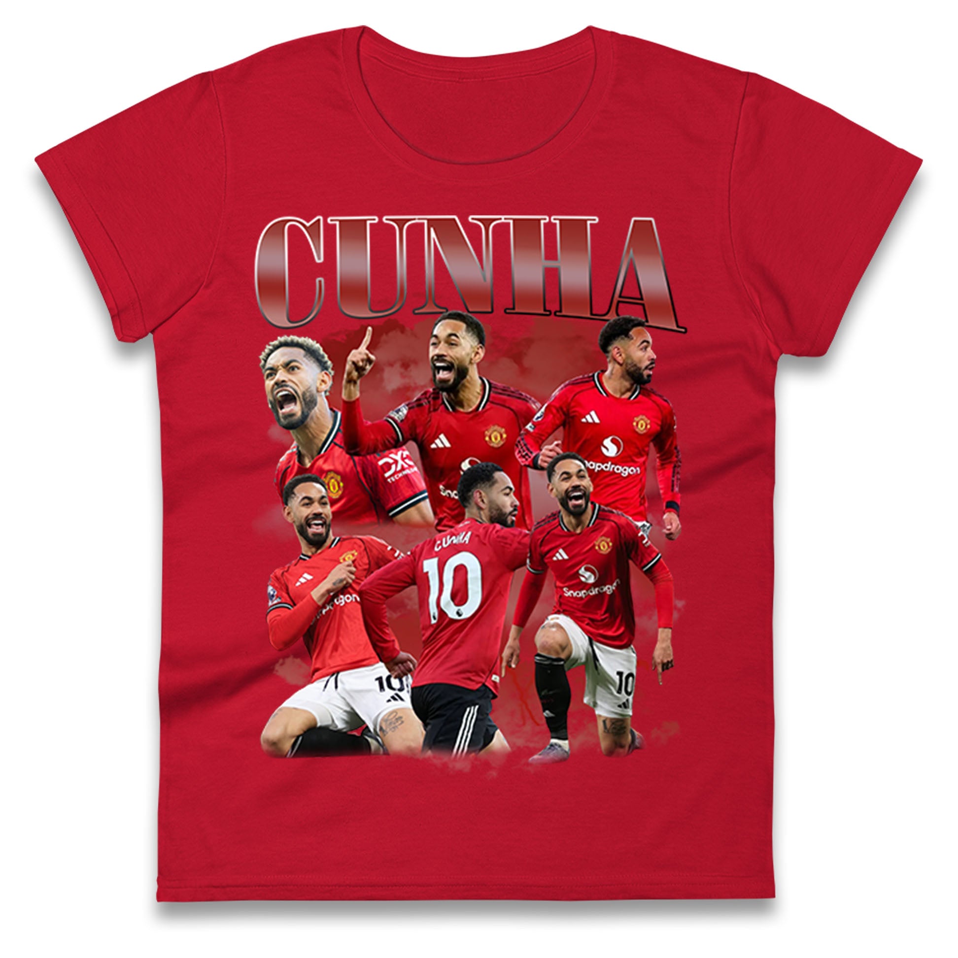 Matheus Cunha Manchester United Ladies T Shirt