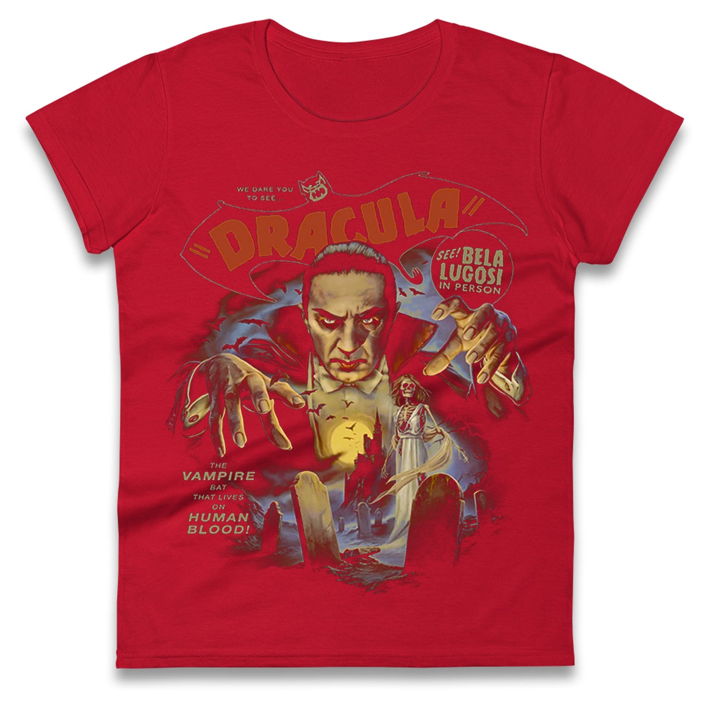 Bela Lugosi Ladies T Shirt 