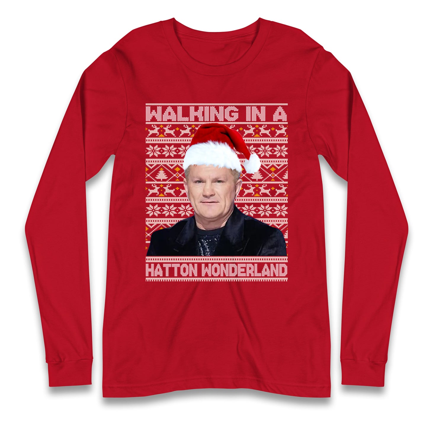 Ricky Hatton Christmas Longsleeve T Shirt