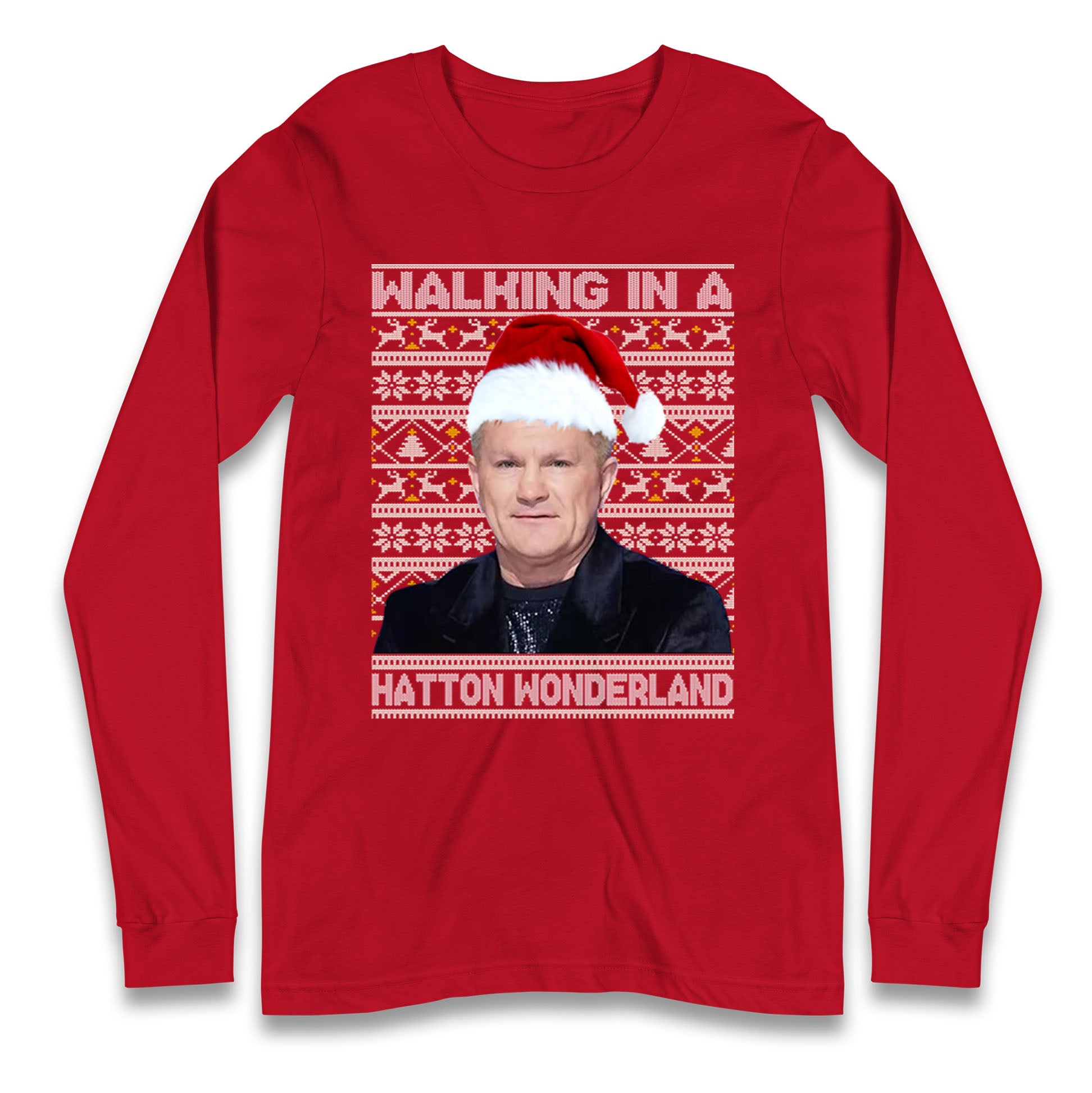 Ricky Hatton Christmas Longsleeve T Shirt