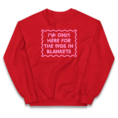 Pigs In Blankets Christmas Kids Jumper