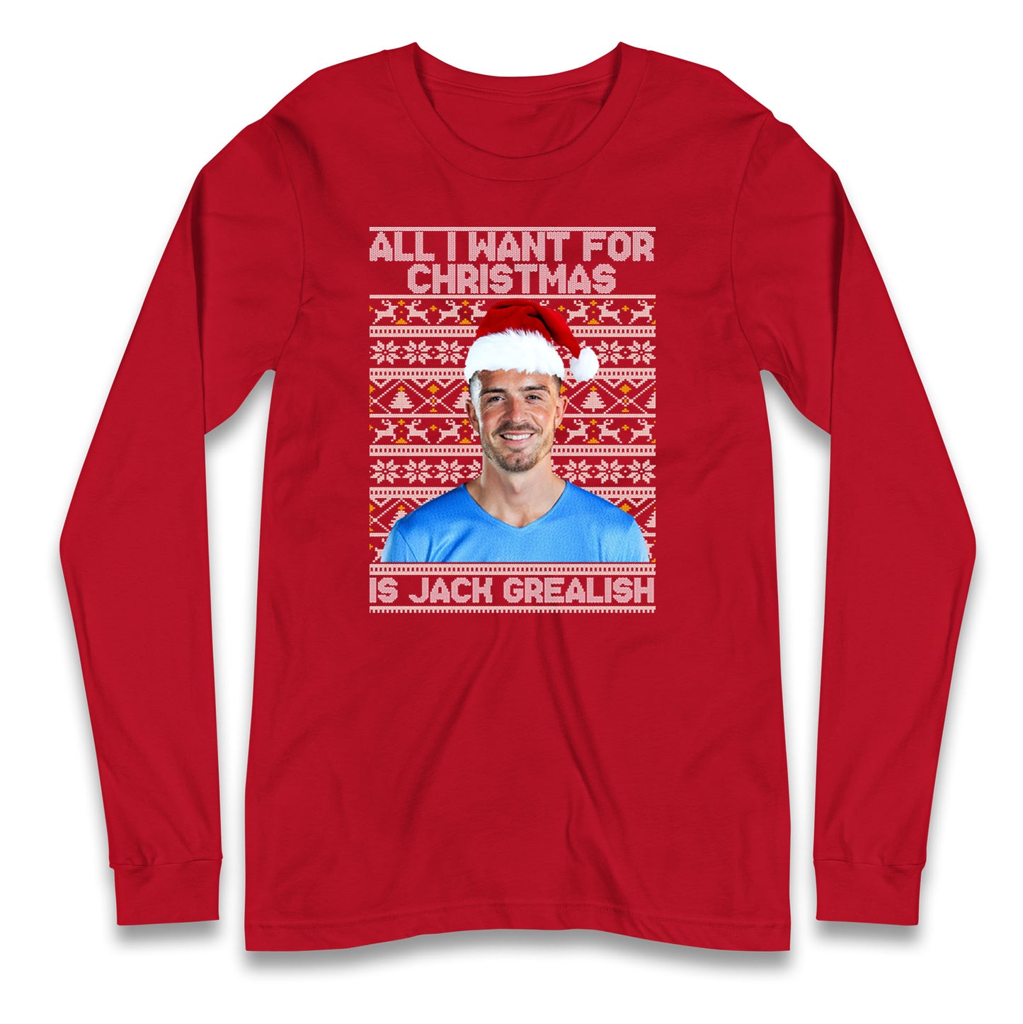 jack grealish christmas long sleeve t shirt
