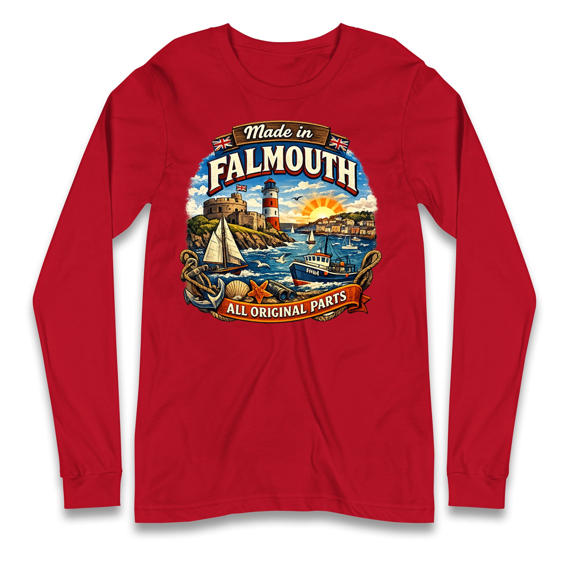 Made In Falmouth All Original Parts Longsleeve T Shirt