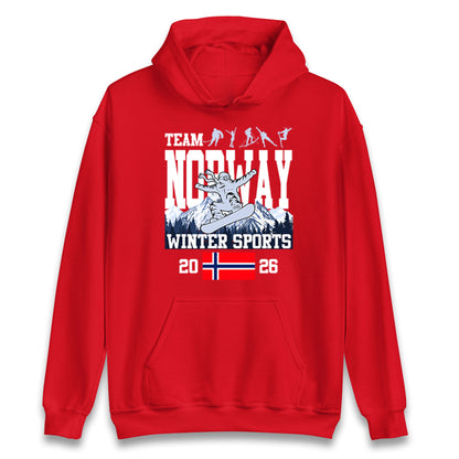 Norwegian Winter Sports Hoodie